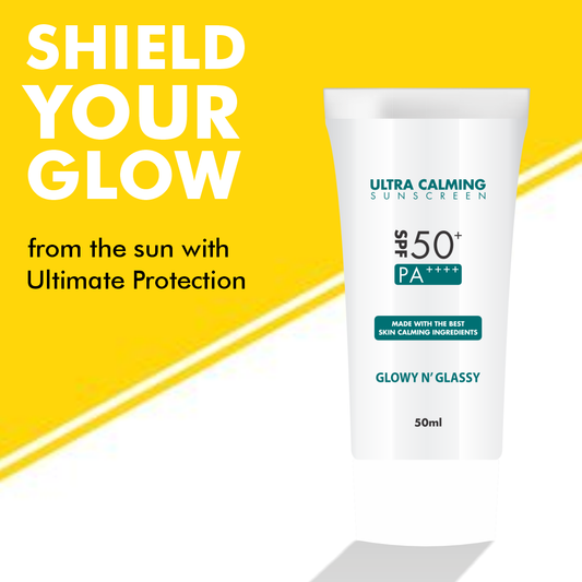 Buy Ultra Calming Sunscreen GLOWY N' GLASSY