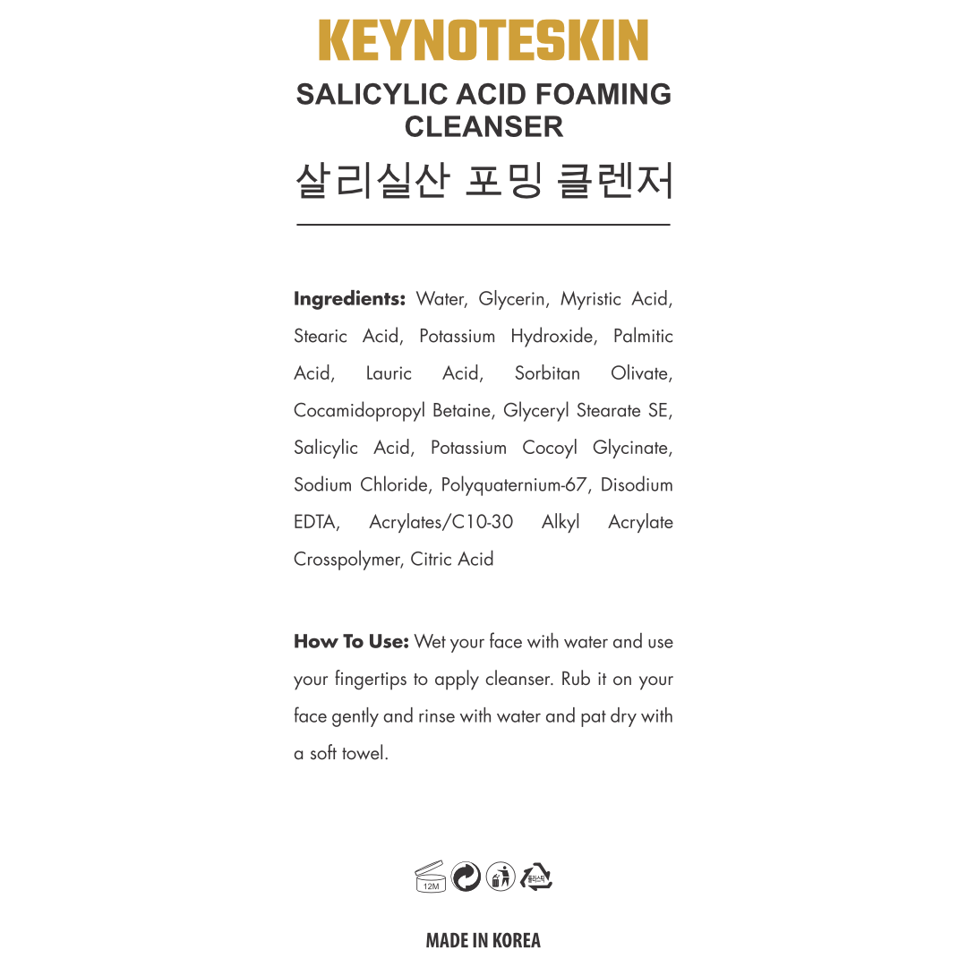 Salicylic Acid Foaming Cleanser